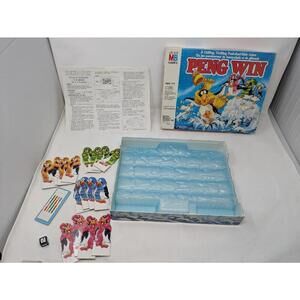 Peng Win Boardgame Milton Bradley 1985 Complete
